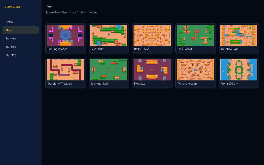 Maps screenshot
